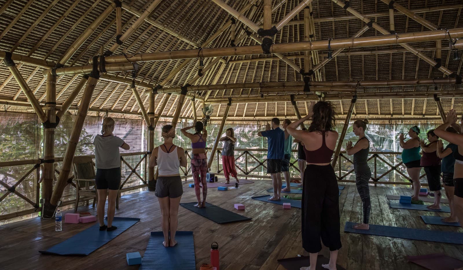 Flowers and Fire Yoga Garden